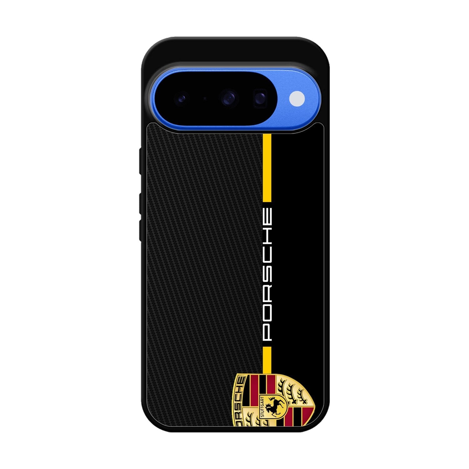 Porsche Stripe Carbon Google Pixel 10 Case
