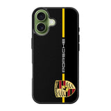 Porsche Stripe Carbon iPhone 17 Case