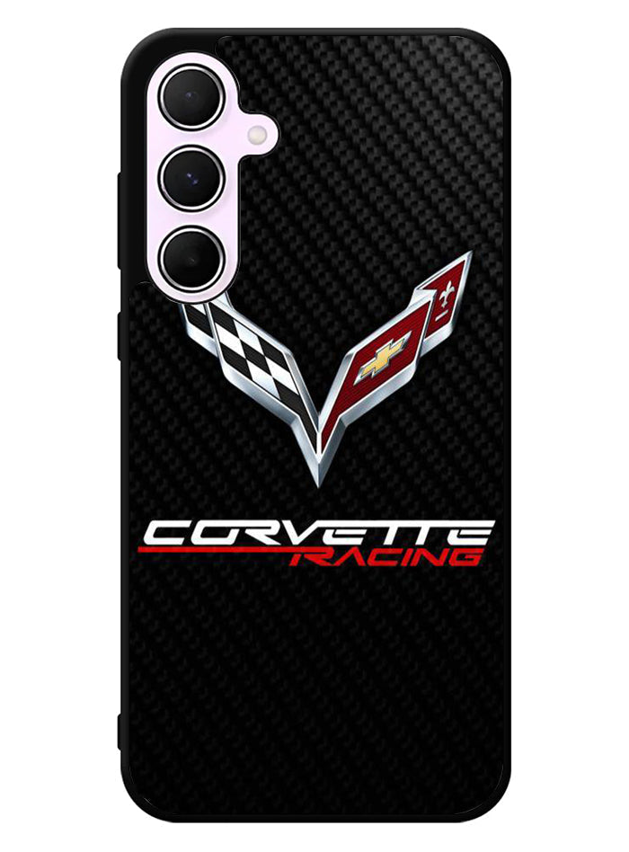 Corvette Logo Carbon 1st Samsung Galaxy A35 5G Case