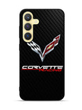 Corvette Logo Carbon 1st Samsung Galaxy S24 Plus 5G , Samsung Galaxy S24+ 5G Case