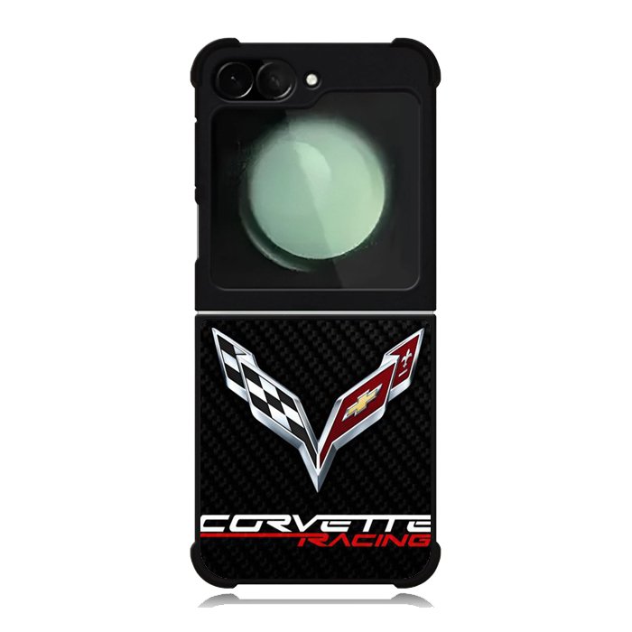 Corvette Logo Carbon 1st Samsung Galaxy Z Flip 6 Case