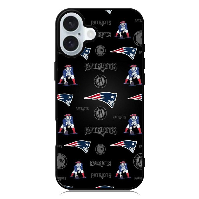 NEW ENGLAND PATRIOTS iPhone 16 Case QC1606