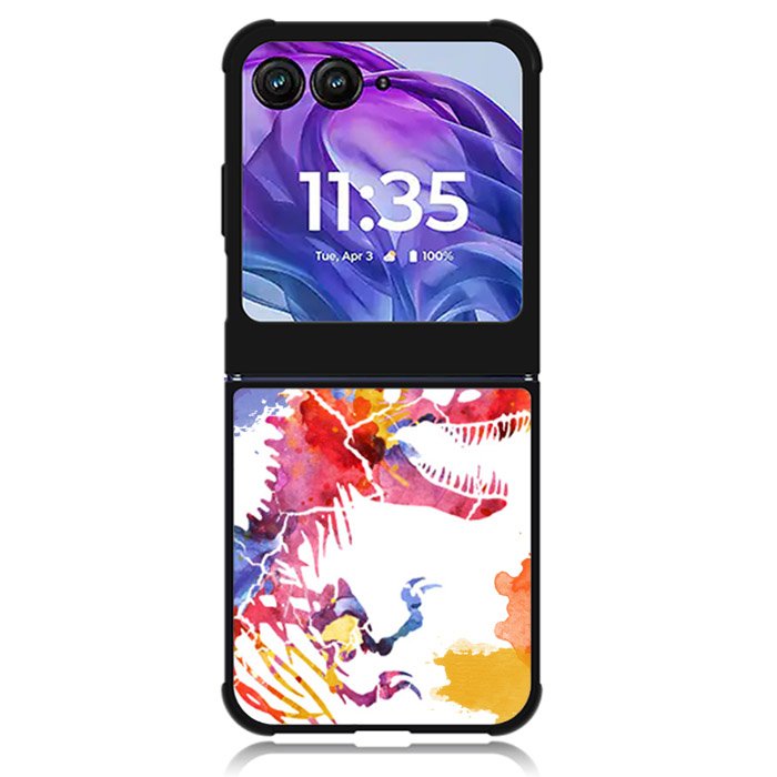 jurassic world art Motorola Moto Razr Plus 2024 , Moto Razr+ 2024 Case OV1618