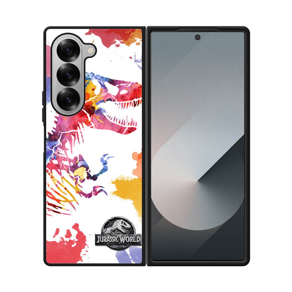 jurassic world art Samsung Galaxy Z Fold 7 5G Case OV1618
