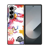 jurassic world art Samsung Galaxy Z Fold 7 5G Case OV1618