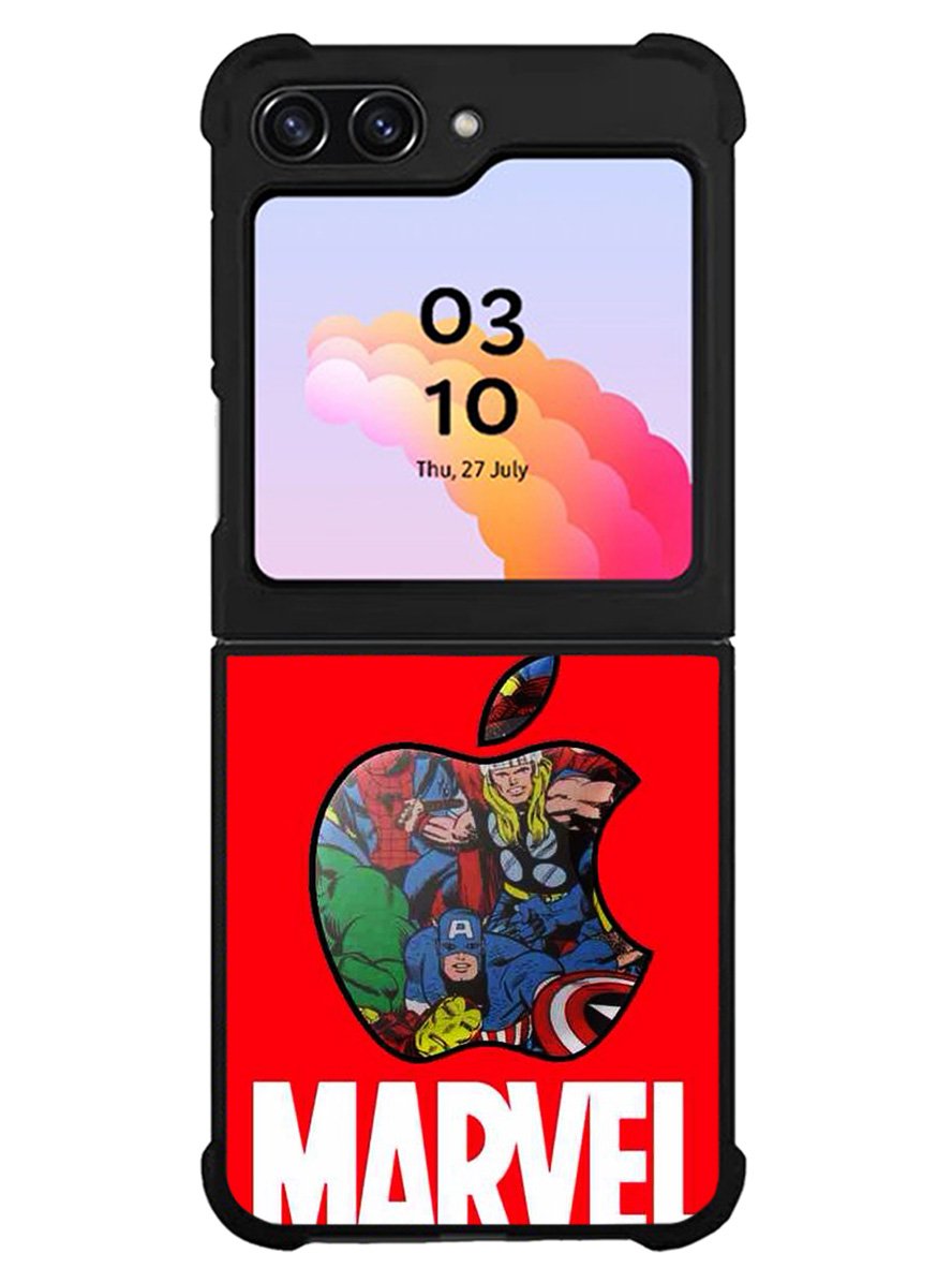 Marvel iPhone Samsung Galaxy Z Flip 5 5G 2023 Case OV1621