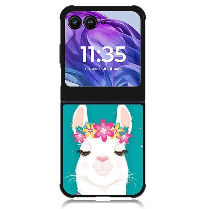 llama Motorola Moto Razr Plus 2024 , Moto Razr+ 2024 Case
