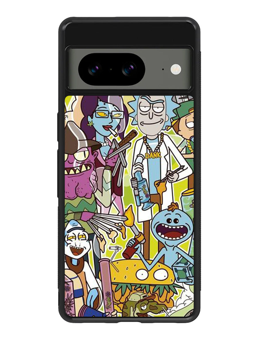 rick and morty Google Pixel 8 Case QC1632