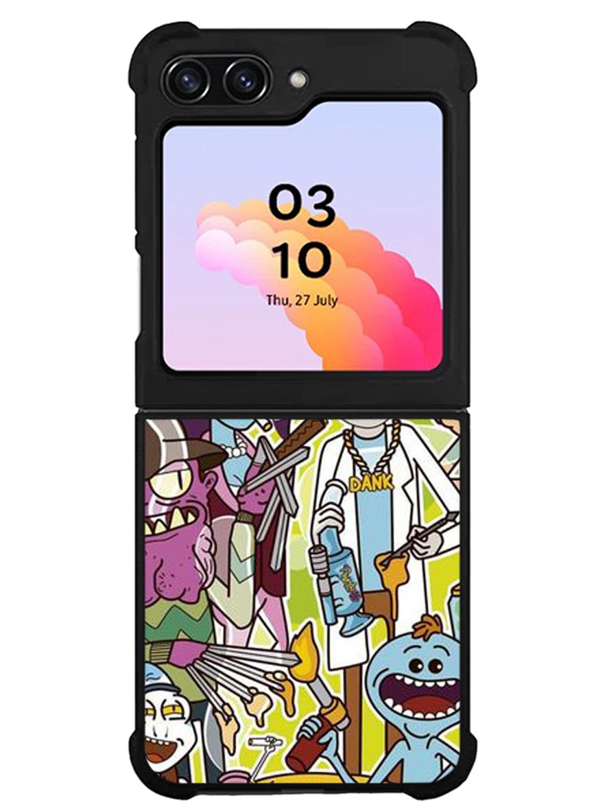 rick and morty Samsung Galaxy Z Flip 5 5G 2023 Case OV1632