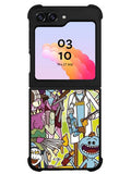 rick and morty Samsung Galaxy Z Flip 5 5G 2023 Case OV1632