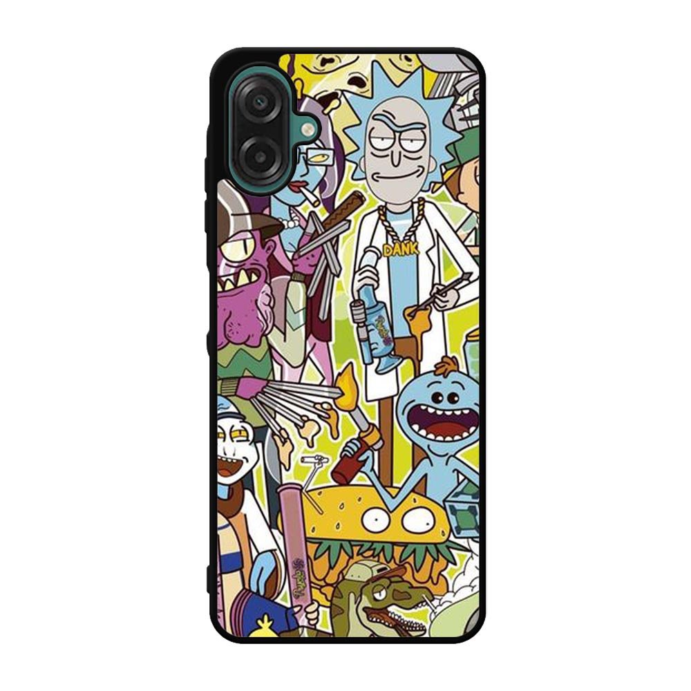 rick and morty Samsung Galaxy A07 Case QC1632