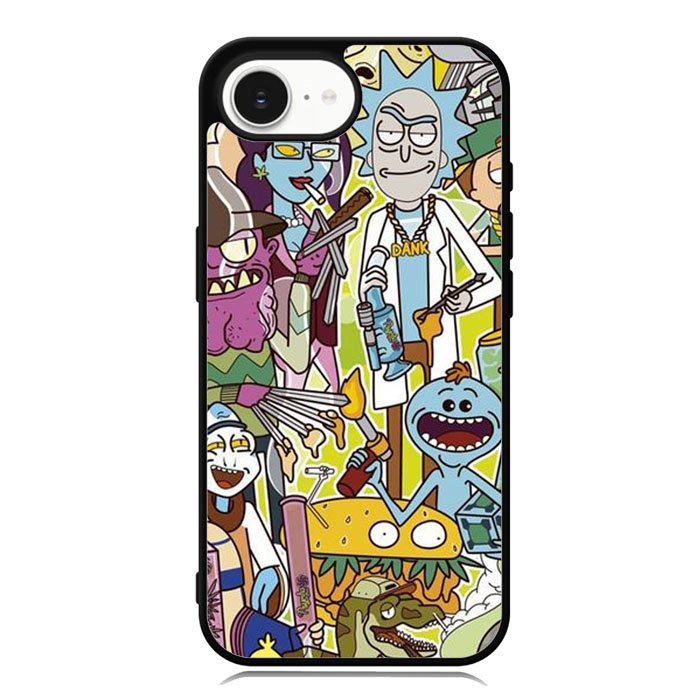 rick and morty iPhone 16e Case OV1632