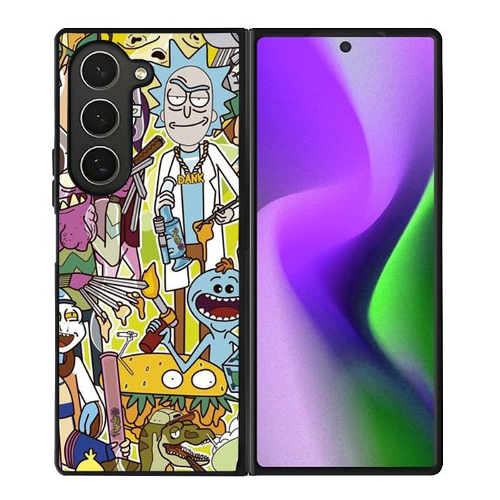 rick and morty Samsung Galaxy Z Fold 6 5G 2024 Case OV1632