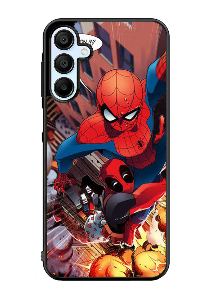 Spiderman and Deadpool funny Samsung Galaxy A15 5G Case OV1644