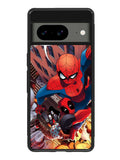 Spiderman and Deadpool funny Google Pixel 8A Case QC1644