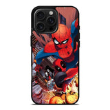 Spiderman and Deadpool funny iPhone 16 Pro Case OV1644