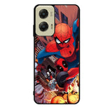 Spiderman and Deadpool funny Motorola Moto G Stylus 5G 2024 Case OV1644