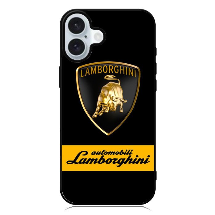 Lamborghini Logo iPhone 16 Case QC1660