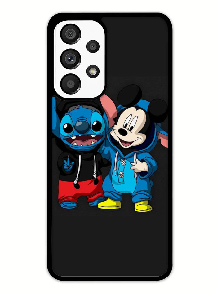 stitch and mickey mouse Samsung Galaxy A53 5G Case