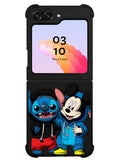 stitch and mickey mouse Samsung Galaxy Z Flip 5 5G 2023 Case