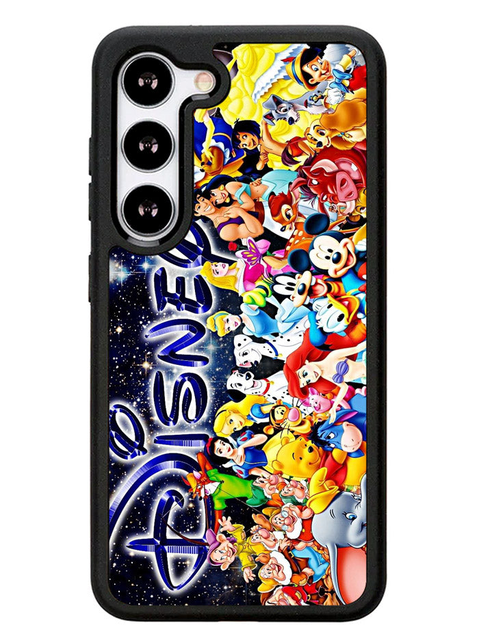 Disney All Characters 2nd Samsung Galaxy S23 Plus 5G / Samsung Galaxy S23+ 5G Case