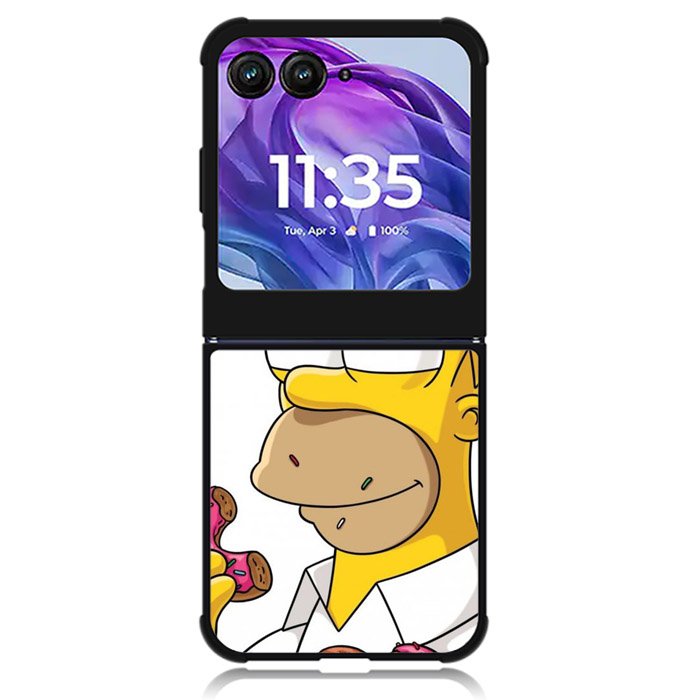 simpsons Motorola Moto Razr Plus 2024 , Moto Razr+ 2024 Case OV2564