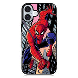 spiderman iPhone 16 Case QC2443