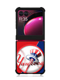 yankees 2nd Motorola Moto Razr Plus 2023 , Moto Razr+ 2023 Case