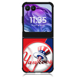 yankees 2nd Motorola Moto Razr Plus 2024 , Moto Razr+ 2024 Case