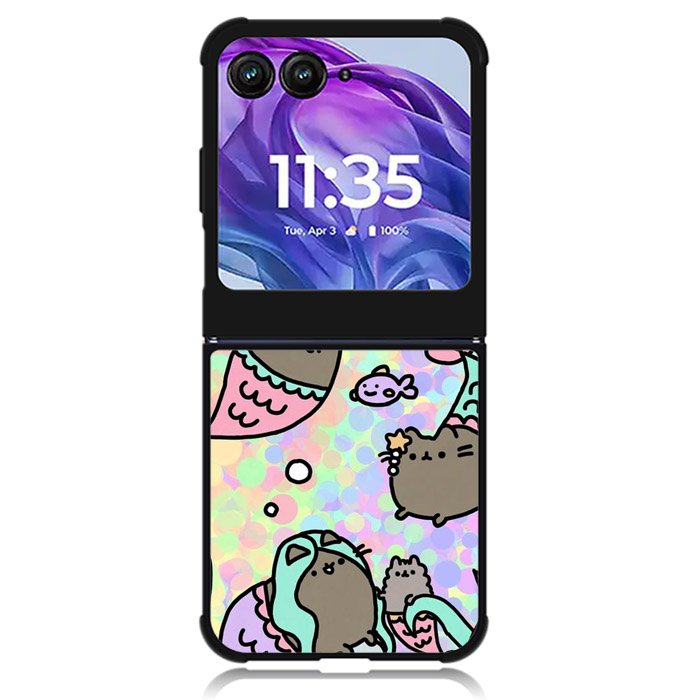 pusheen cat Motorola Moto Razr Plus 2024 , Moto Razr+ 2024 Case OV1691