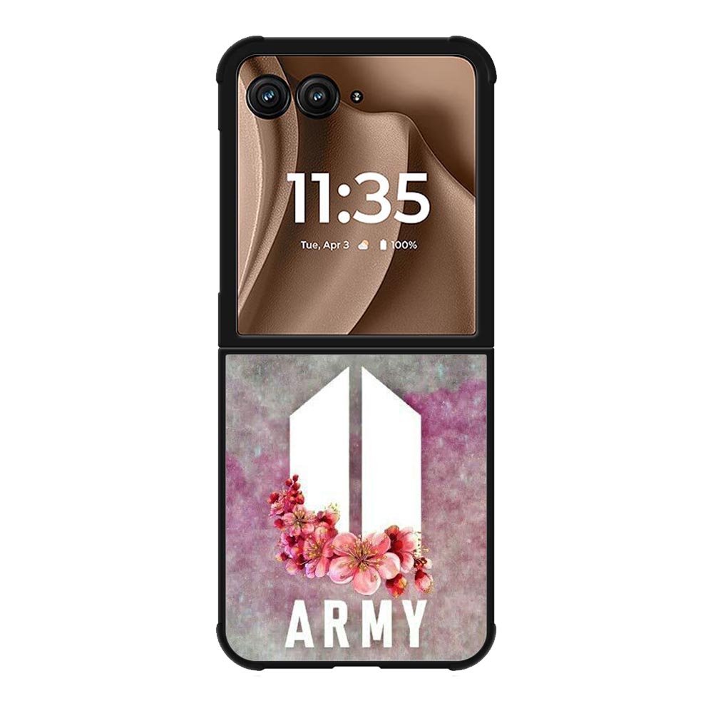 BTS Logo Motorola Moto RAZR Plus 2025 Case OV1692