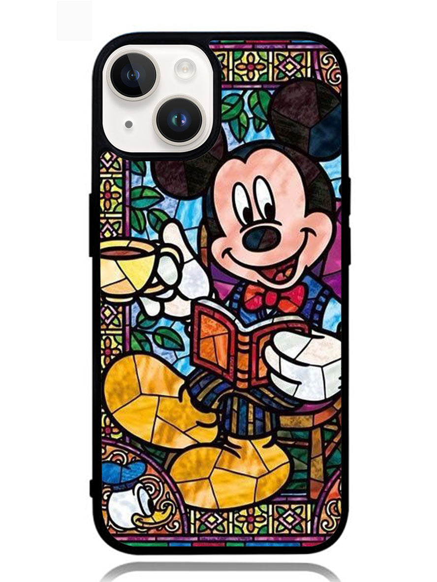 Stained Glass Disney Google iPhone 14 Plus Case OV1702