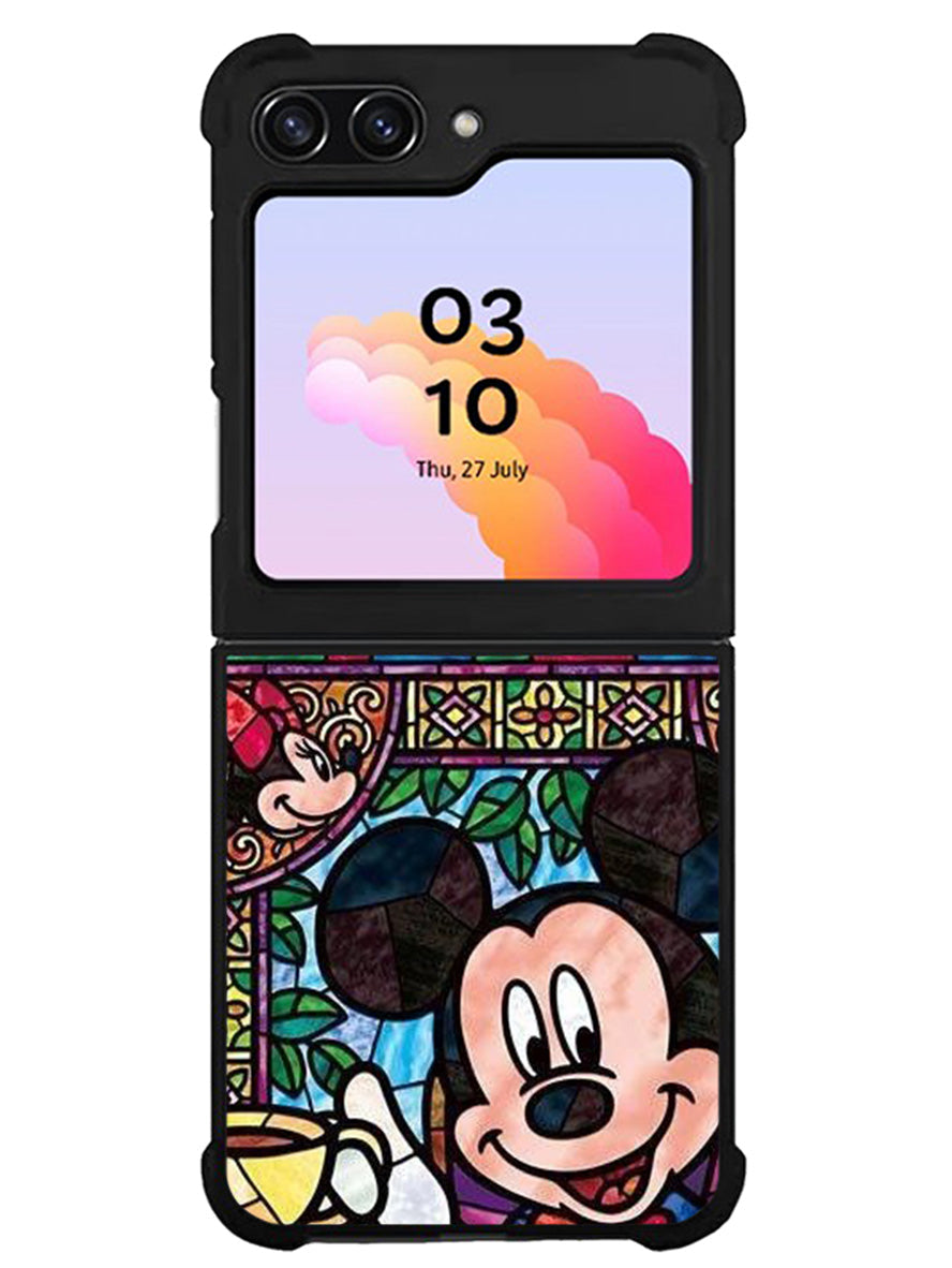 Stained Glass Disney Samsung Galaxy Z Flip 5 5G 2023 Case