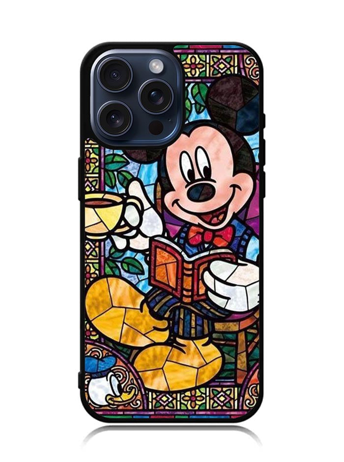 Stained Glass Disney iPhone 15 Pro Max Case