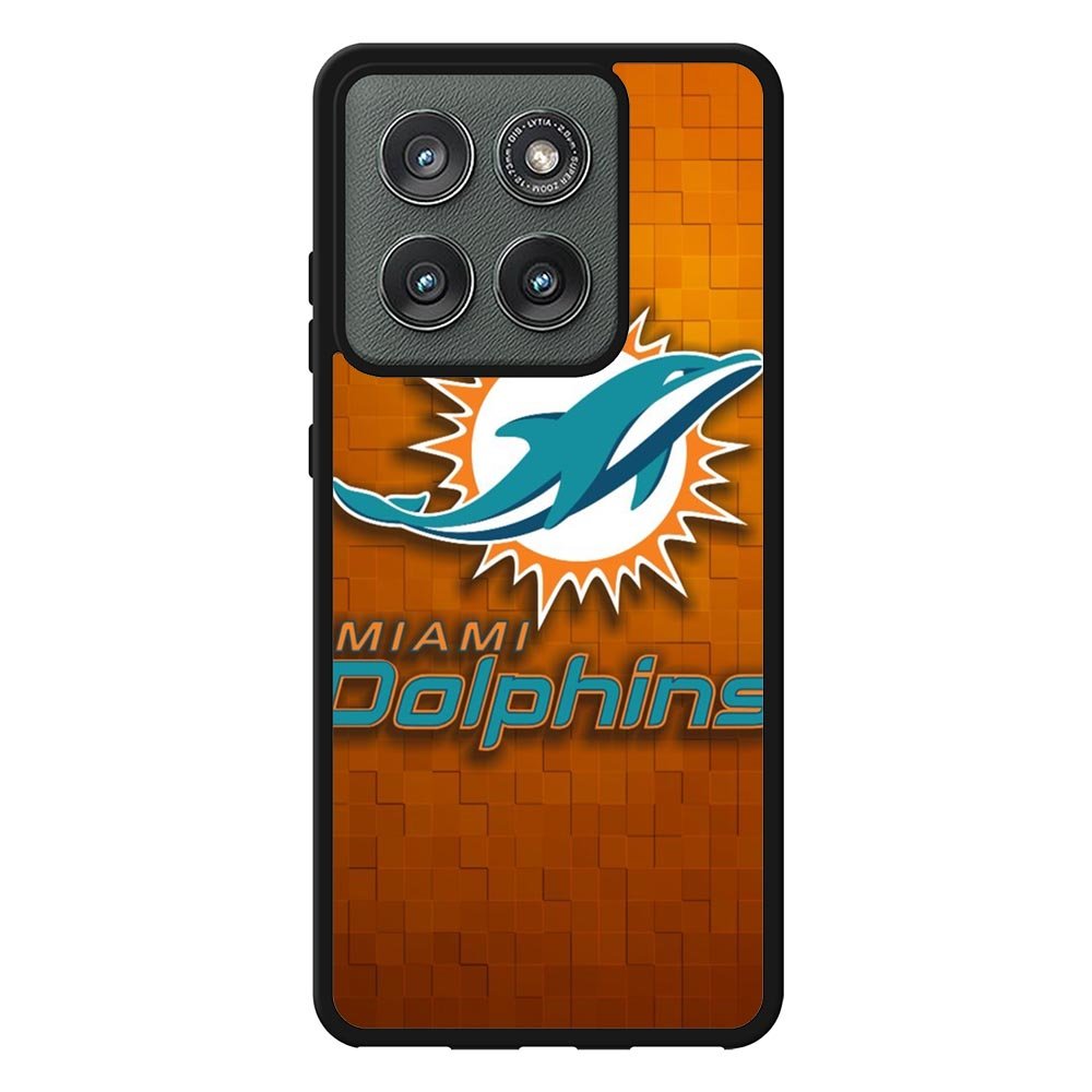 miami dolphins Motorola Moto Edge 2025 Case QC3338