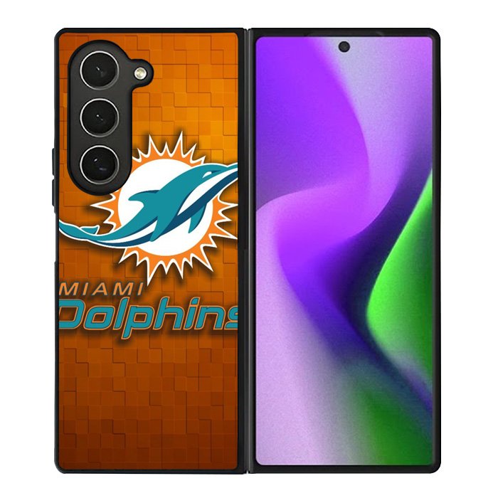 miami dolphins Samsung Galaxy Z Fold 6 5G 2024 Case OV3338