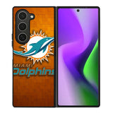 miami dolphins Samsung Galaxy Z Fold 6 5G 2024 Case OV3338