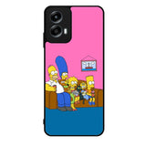 simpsons Motorola Moto G Play 2024 Case OV7362