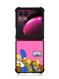 simpsons Motorola Moto Razr Plus 2023 , Moto Razr+ 2023 Case OV7362