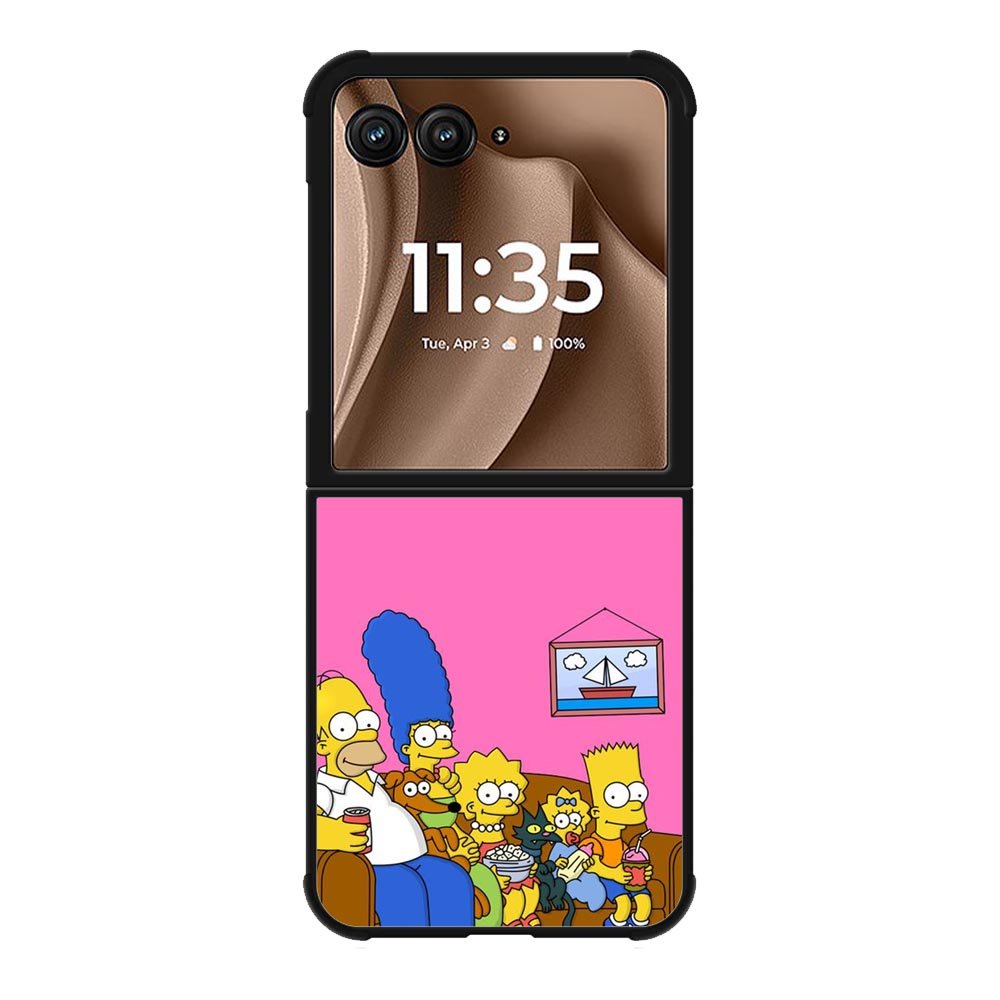 simpsons Motorola Moto RAZR Plus 2025 Case OV7362