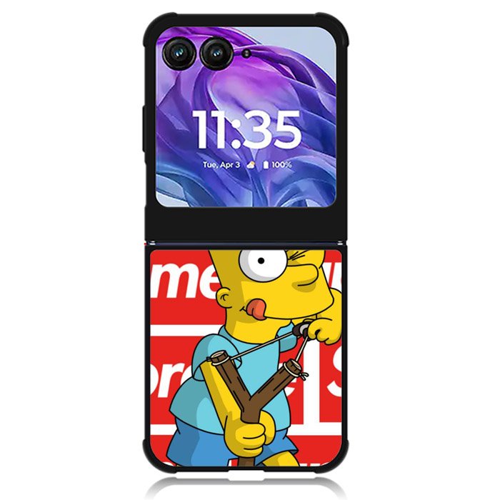 simpsons Motorola Moto Razr Plus 2024 , Moto Razr+ 2024 Case OV2566