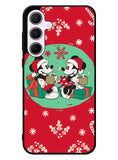 mickey and minnie christmas Samsung Galaxy A55 5G Case