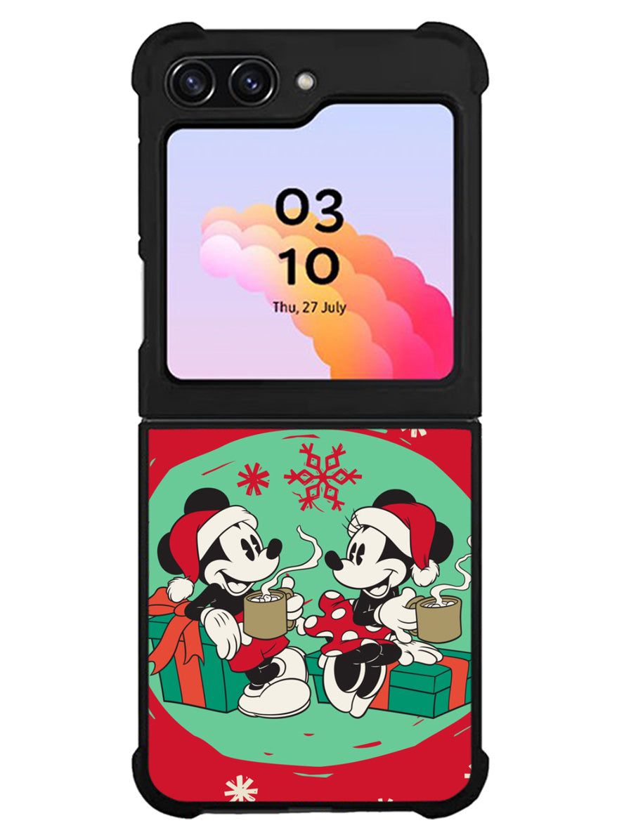 mickey and minnie christmas Samsung Galaxy Z Flip 5 5G 2023 Case