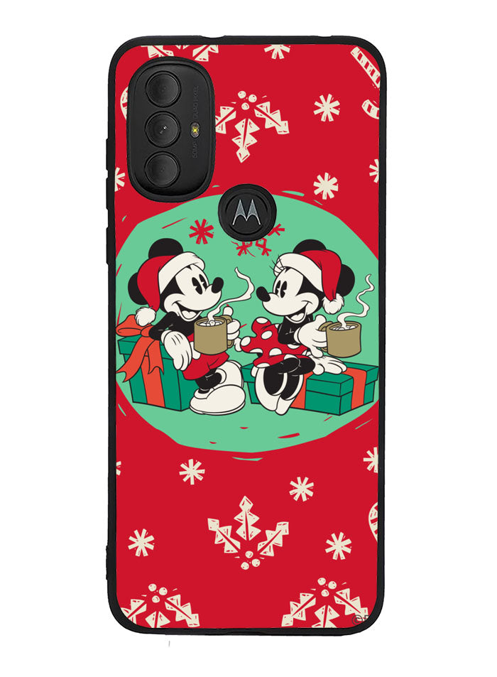 mickey and minnie christmas Motorola Moto G Pure 2021 , Moto G Power 2022 Case