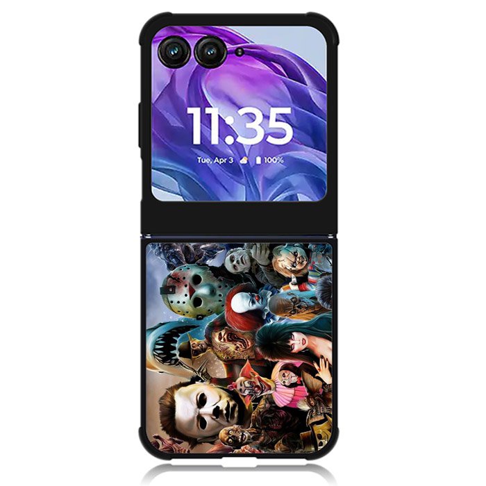 horror movie 1st Motorola Moto Razr Plus 2024 , Moto Razr+ 2024 Case
