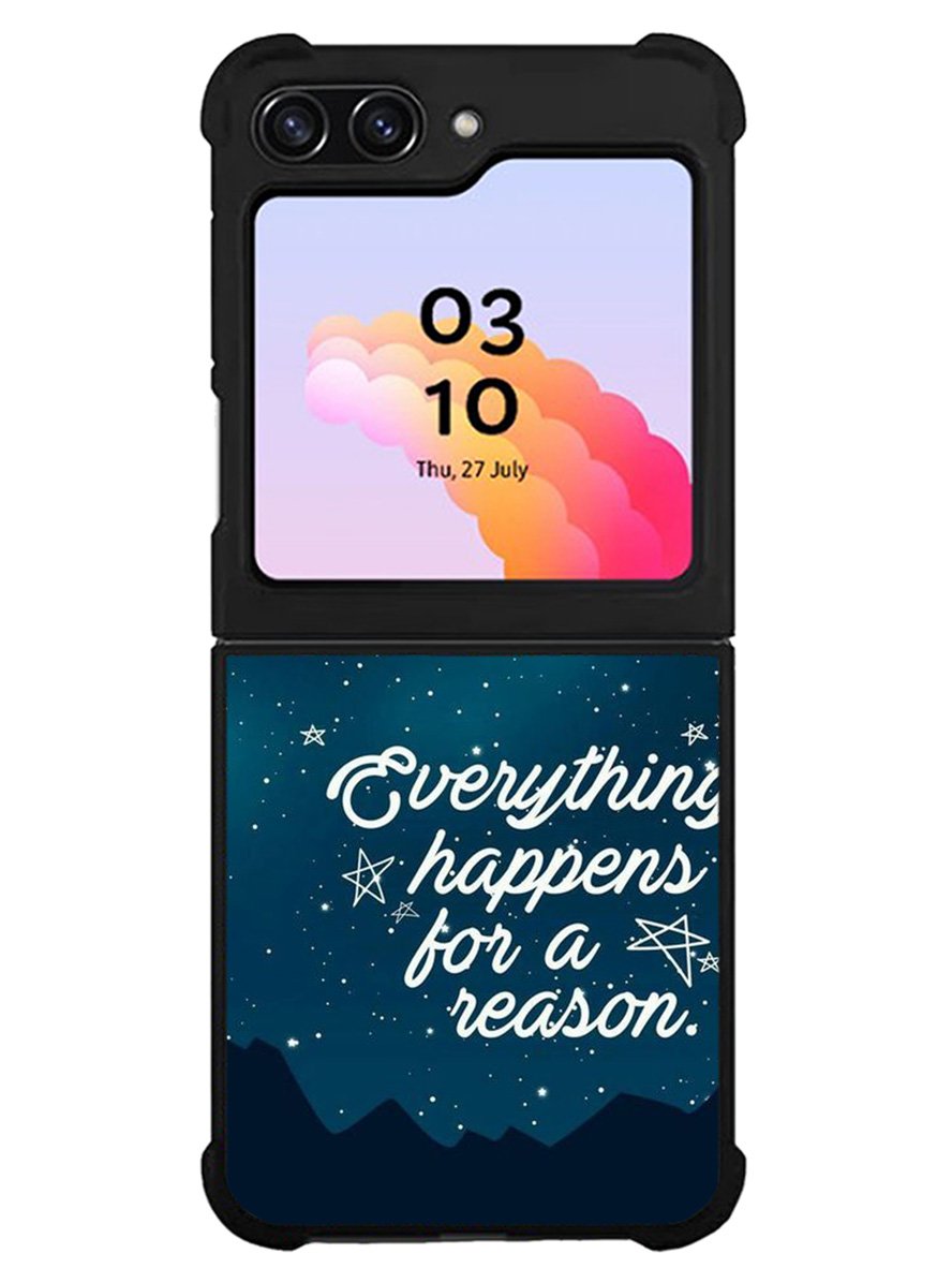everything happens for a reason Samsung Galaxy Z Flip 5 5G 2023 Case OV7265