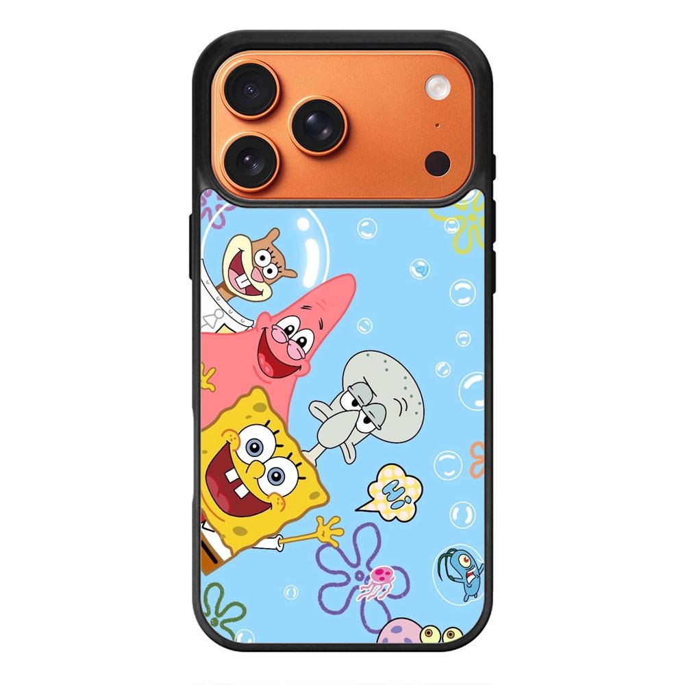 SpongeBob SquarePants iPhone 17 Pro Case QC1709