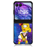 the simpsons Motorola Moto Razr Plus 2024 , Moto Razr+ 2024 Case OV1714