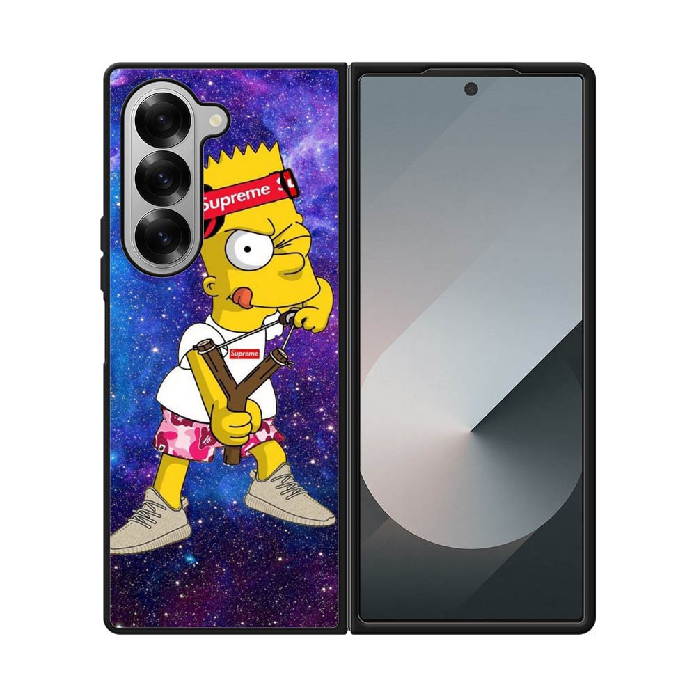 the simpsons Samsung Galaxy Z Fold 7 5G Case QC1714
