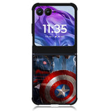 Captain America Motorola Moto Razr Plus 2024 , Moto Razr+ 2024 Case OV1716